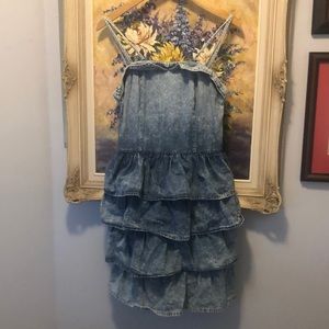 Vintage Acid Wash Demin Dress